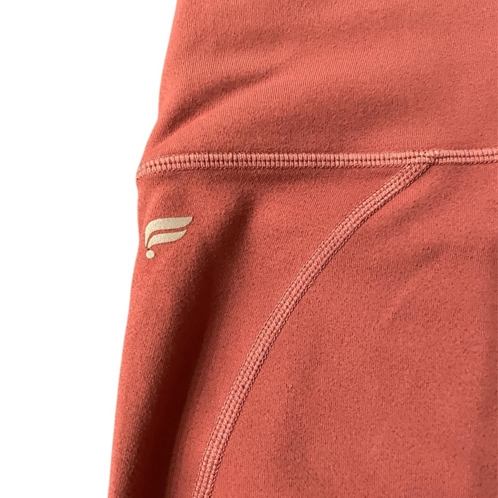 Fabletics Pink High-Waisted Leggings - Picture 3 of 7